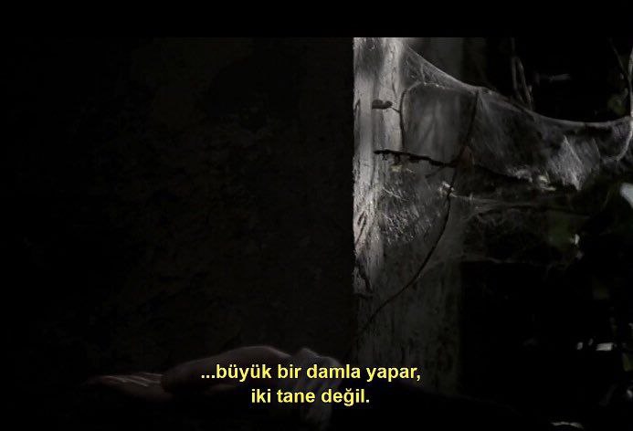 Bir damla bir damla daha büyük bir damla yapar, iki tane değil. 

Nostalji’ Andrei Tarkovsky (1983)
