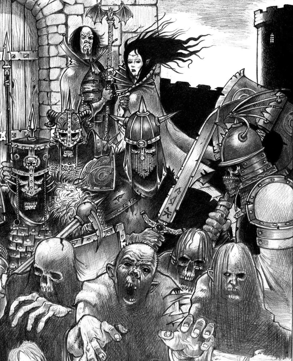 The appointment with new owners of the castle proved to be problematic ☠️💀

#ttrpg #ttrpgart #ttrpgartist