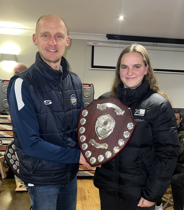 Hunts Cricket League (@huntsccl) on Twitter photo Winner of the Philip Gillett memorial award <a href="/WaresleyCC/">Waresley Cricket</a>’s Molly Cox receiving the shield for her bowling performance of 4 for 4 Winner of the Philip Gillett memorial award <a href="/WaresleyCC/">Waresley Cricket</a>’s Molly Cox receiving the shield for her bowling performance of 4 for 4