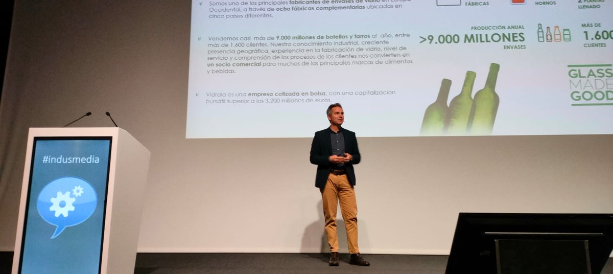 Aitor Peña de  <a href="/Vidrala_Group/">Vidrala</a> nos hablará sobre la estrategia digital de Vidrala en entornos B2B. Estrategias de marketing que marcan la diferencia. #indusmedia