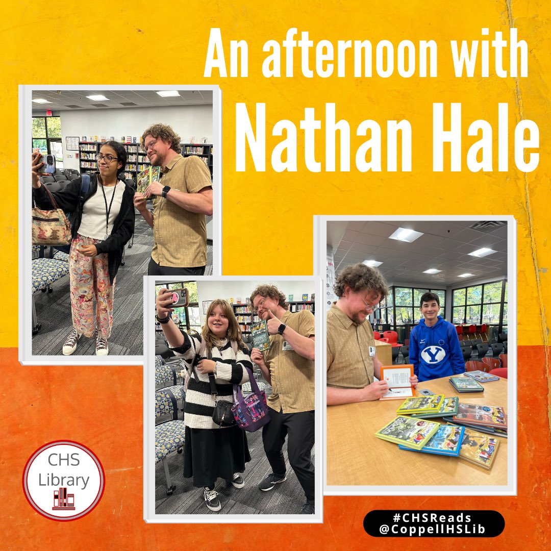 Coppell HS Library tweet media