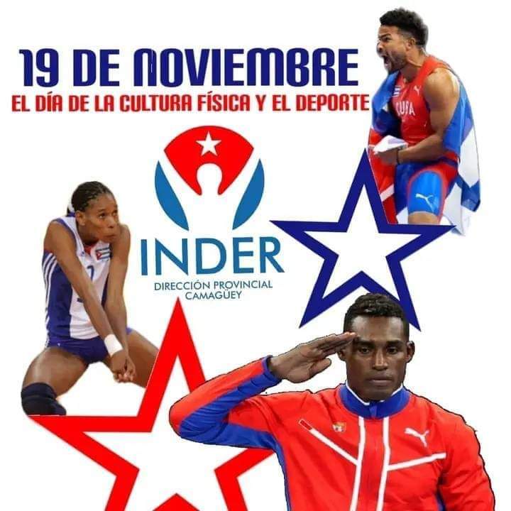 La #RevoluciónCubana fijó un principio: el deporte es derecho del pueblo, por eso hoy es día de celebración popular.  
#CubaEsSalud