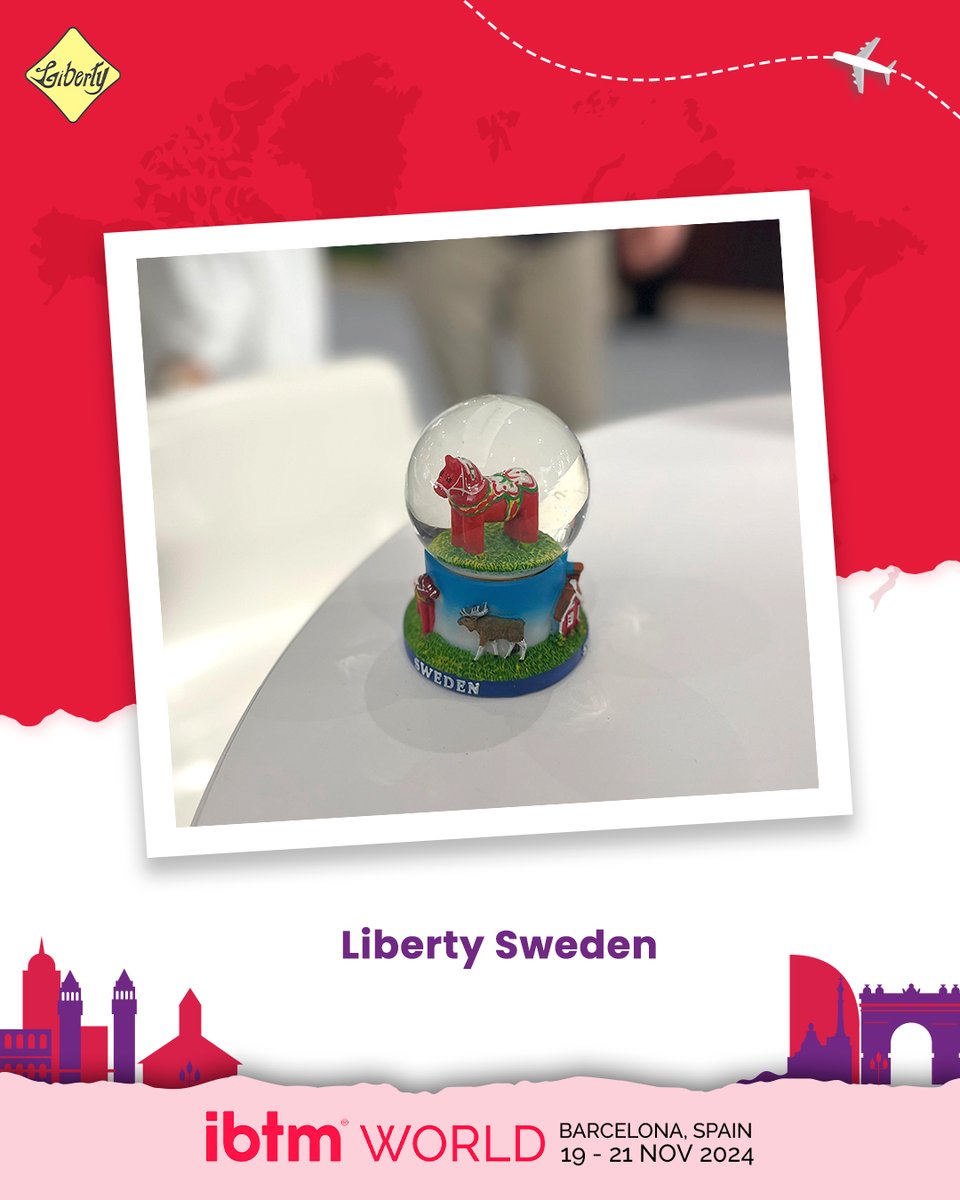 liberty_itg's tweet photo. Liberty brings Christmas spirit to IBTM Barcelona! Discover festive traditions from Spain, Adriatic, Sweden, & Switzerland at our booth.
.
.
.
.
.
#LibertyAtIBTM #Libertytourism #Libertygroup #ifkgbg #WINTER #IBTM2024 https://t.co/5tLIKSuvBZ