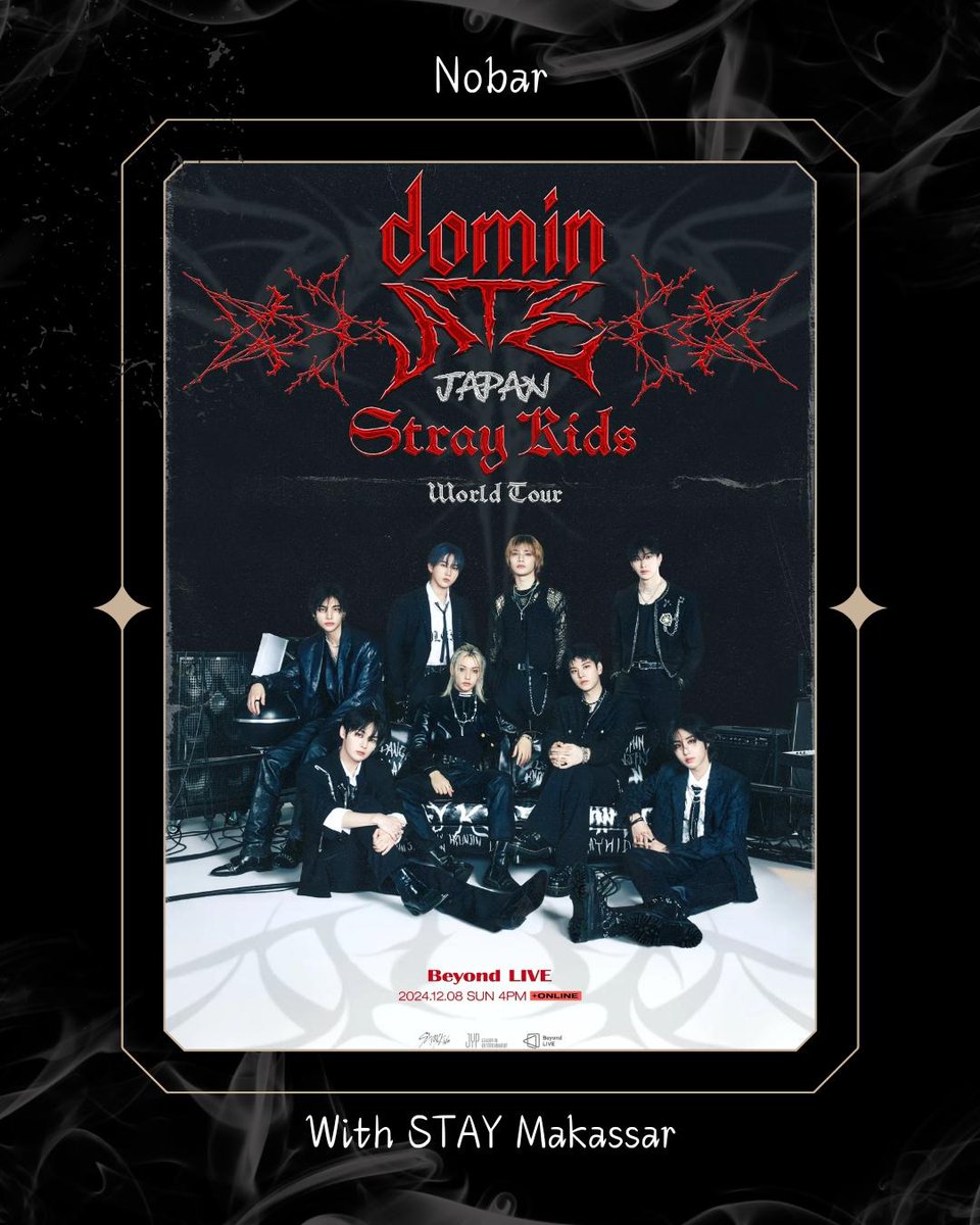 straykids_mks's tweet photo. Nobar STRAY KIDS DOMINATE Japan

🗓 Sunday, Desember 8, 2024
🕐 14.30
📍 Kopi Chuseyo Makassar (jl. Sungai Saddang Baru)
🏷 Htm : 22.000 (exc. food &amp; drink)
👕 Black

⛔️LAST REGIST ON NOVEMBER 25

📎 https://t.co/5jckuzxbJ8

⚠️ limited slot

#StrayKids #stay #Makassar #KPOP https://t.co/6KtQklu9hA