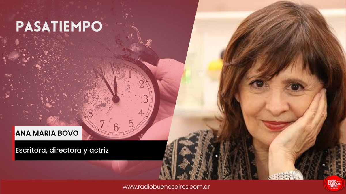 RBA1350am's tweet photo. 🇮🇹 Ana María Bovo ofrece su espectáculo Las películas de mi vida, centrado en la influencia del cine italiano en su vida personal y familiar.

📽️Este domingo 24 de noviembre a las 18hs en el salón de honor https://t.co/3qXLnmdo3R