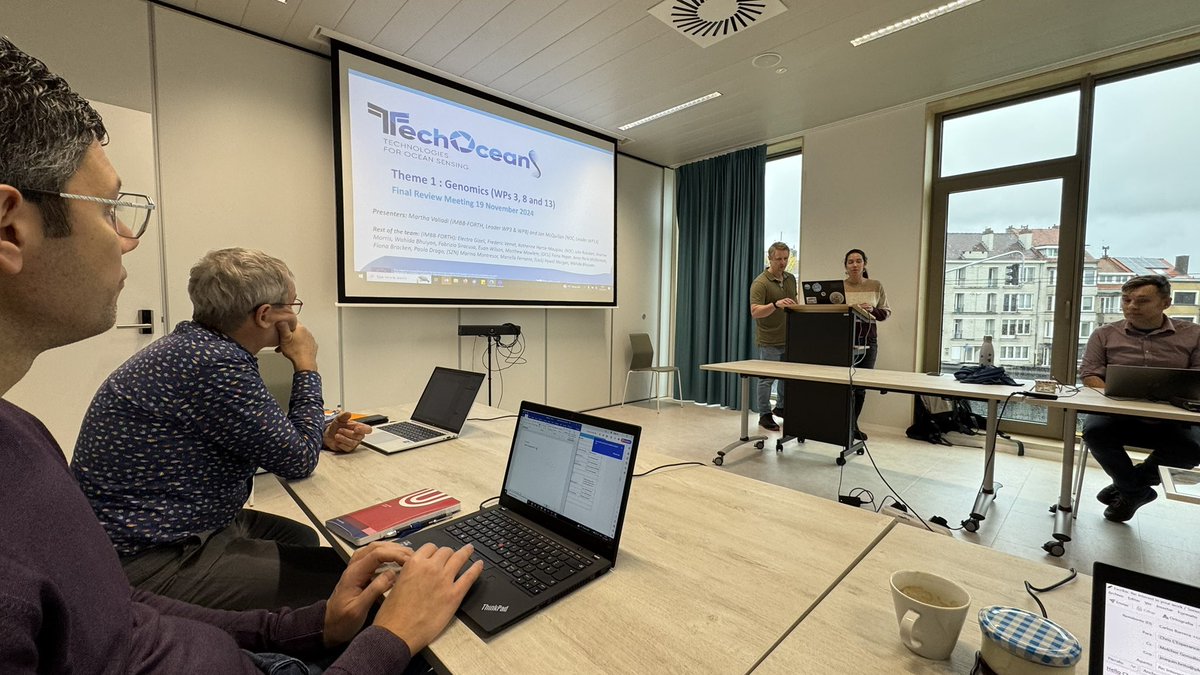 Carlos Barrera (@gliderplocan) on Twitter photo <a href="/TechOceanS/">TechOceanS</a> Annual GA kicked off this morning at <a href="/VLIZnews/">Flanders Marine Institute - VLIZ</a> headquarters in <a href="/VisitOostende/">LoveOostende</a> to review & evaluate the final project achievements & results #OceanSensing <a href="/NOCnews/">National Oceanography Centre</a> <a href="/GEOMAR_en/">GEOMAR_en</a> <a href="/AWI_Media/">AWI Media</a> <a href="/Chelsea_Tech/">Chelsea Technologies</a> <a href="/AquaTT_Ireland/">AquaTT Ireland</a> <a href="/ERINNinnovation/">ERINN Innovation</a> #ICTSNews <a href="/agenciaiisi/">ACIISI</a> <a href="/plocan/">Plataforma Oceánica de Canarias (PLOCAN)</a> <a href="/TechOceanS/">TechOceanS</a> Annual GA kicked off this morning at <a href="/VLIZnews/">Flanders Marine Institute - VLIZ</a> headquarters in <a href="/VisitOostende/">LoveOostende</a> to review & evaluate the final project achievements & results #OceanSensing <a href="/NOCnews/">National Oceanography Centre</a> <a href="/GEOMAR_en/">GEOMAR_en</a> <a href="/AWI_Media/">AWI Media</a> <a href="/Chelsea_Tech/">Chelsea Technologies</a> <a href="/AquaTT_Ireland/">AquaTT Ireland</a> <a href="/ERINNinnovation/">ERINN Innovation</a> #ICTSNews <a href="/agenciaiisi/">ACIISI</a> <a href="/plocan/">Plataforma Oceánica de Canarias (PLOCAN)</a>