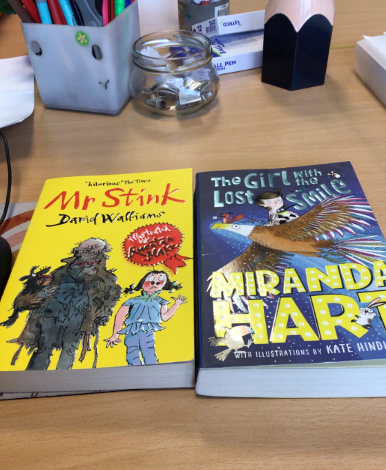 Massive thanks to the pupil in 2B who donated these books to our class library. These are bound to be enjoyed by many other readers. Thank you - all donations gratefully received!   #HillheadReads #BookWeekScotland #Recycle