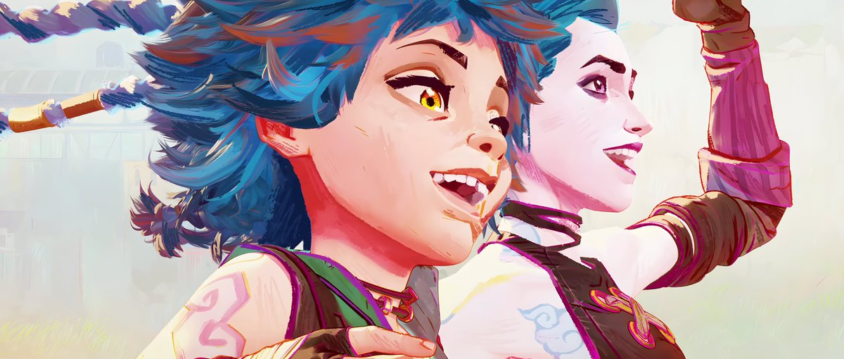 Arcane 4K - Jinx &amp; Isha

#ArcaneSpoilers