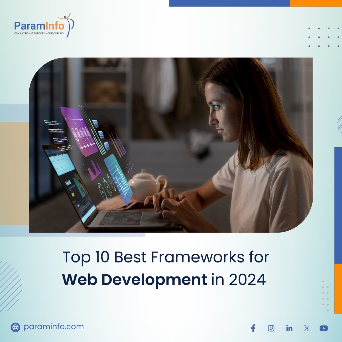 paraminfoit's tweet image. Want to build #secure and feature-rich #webapps? Look no further than #webdevelopmentframeworks!
Read our blog : bit.ly/3CB871Y 👈
#WebDevelopment #SecureApps #Frameworks #RubyOnRails #paraminfo