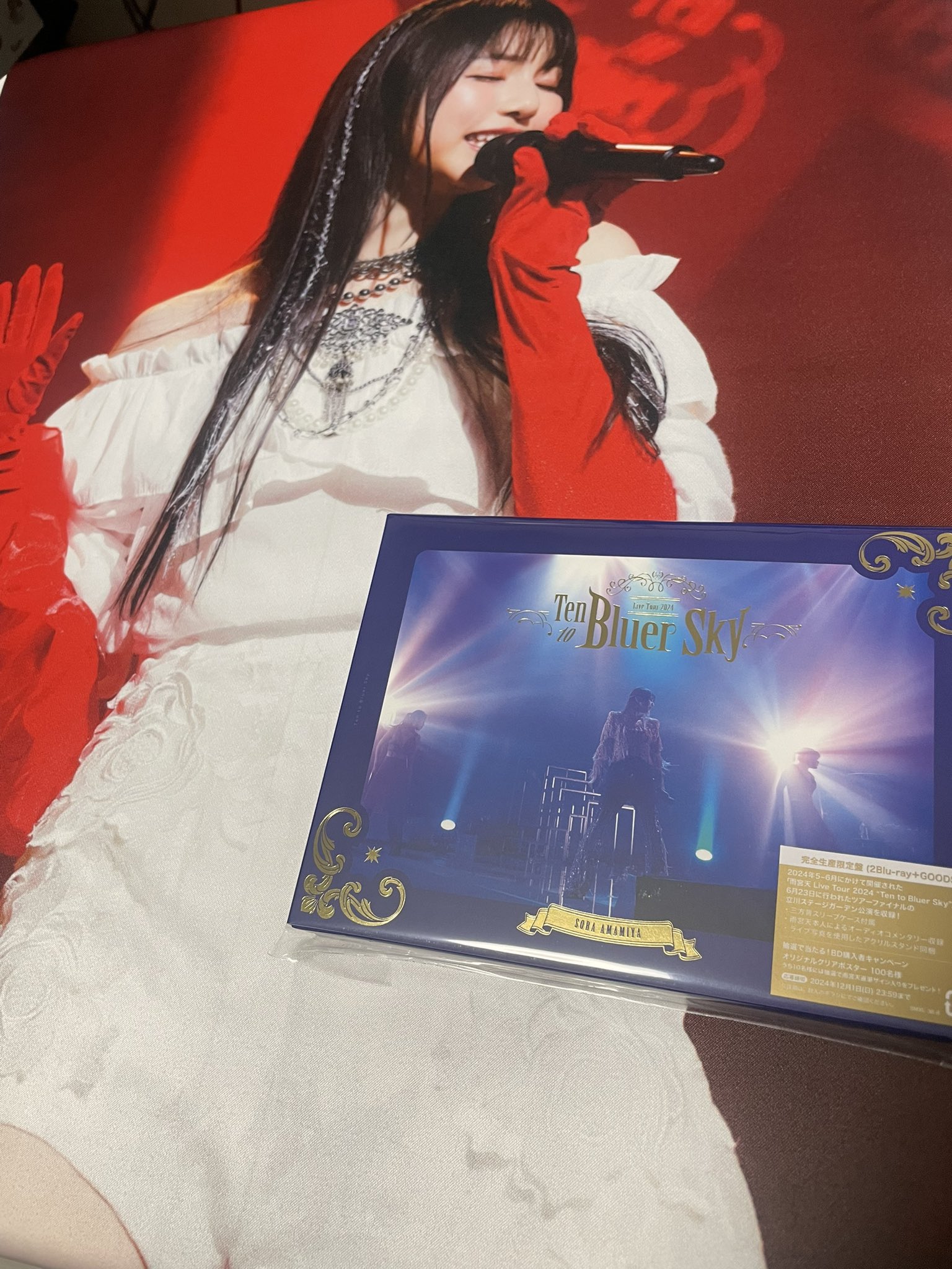 雨宮天 Ten to Bluer Sky アクリルスタンド Blu-Ray]雨宮天 Live Tour