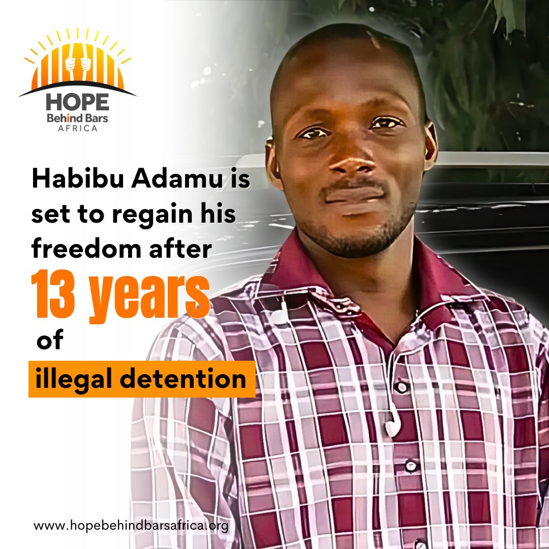 Habibu Adamu, who was illegally detained by state actors for over 13 years, is set to regain his freedom. After spending over a decade behind bars, the military has transferred him to a rehabilitation center following our intervention.

Despite a trial and a Federal High Court