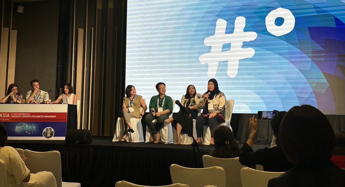 Prof_AJ_Jenkins's tweet image. Powerful words, stories, wisdom, strength and resilience from people with diabetes at a #dedoc event at Asia ATTD Singapore. Thank you. 🌻🙏