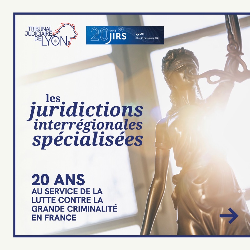 TJLyon's tweet photo. 🎂⚖️ À l’occasion des #20AnsJIRS qui seront célébrés au @TJLyon les 20 et 21 novembre 2024, découvrez les missions et les métiers d’un levier essentiel de la lutte contre la criminalité organisée et la grande délinquance en France ↓