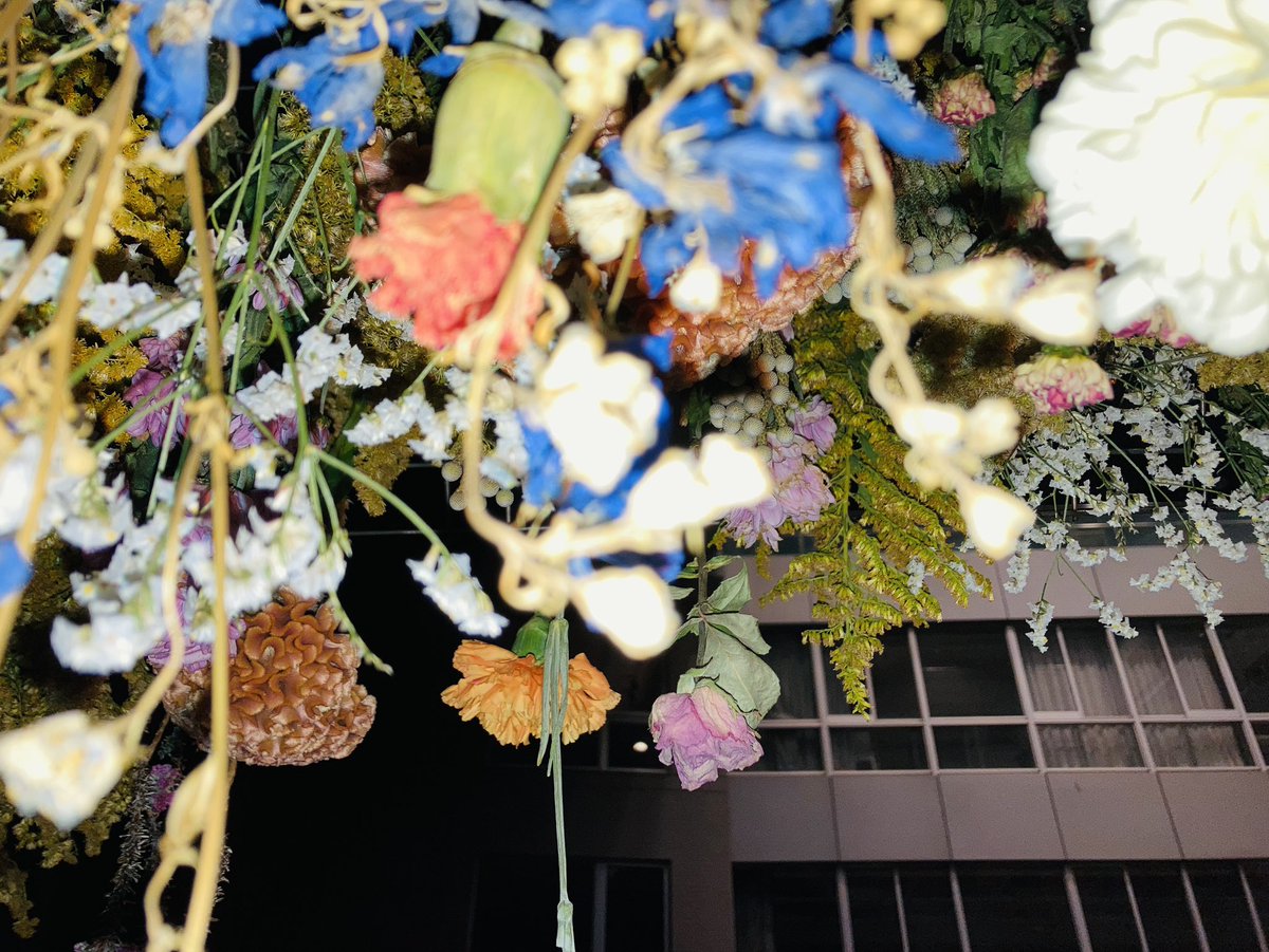 KAERU790's tweet photo. たくさんの花の中で居眠りできる椅子を作りました💐🪻 https://t.co/oo50YXfOid