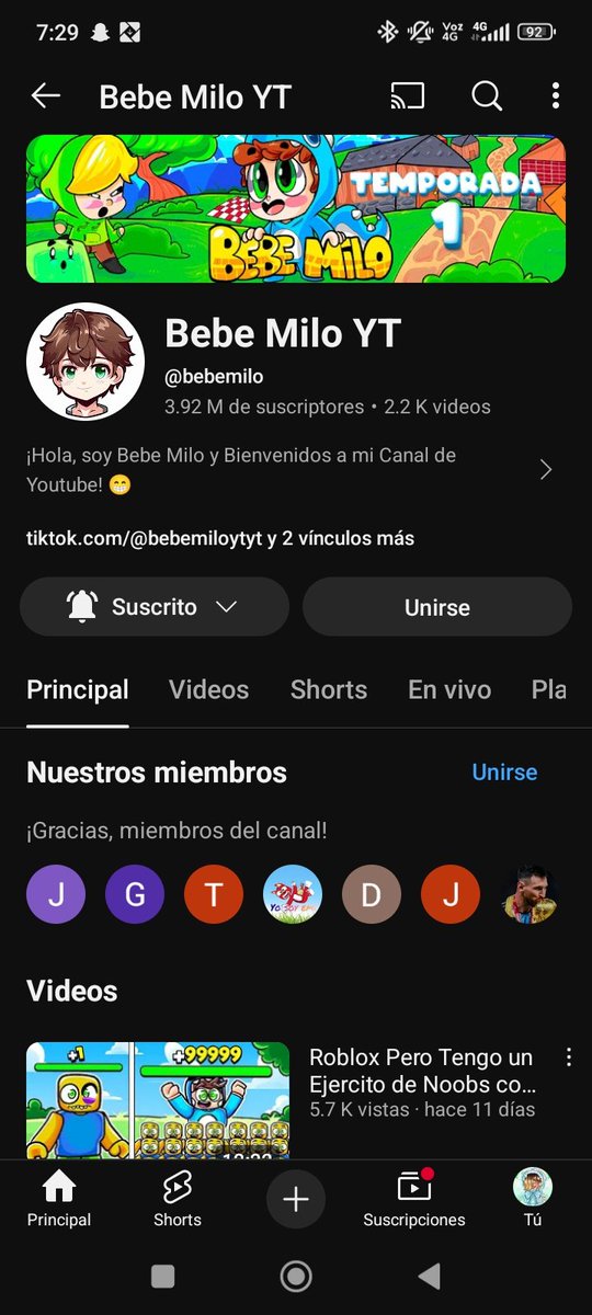 bebemitaYT 532 subs #BBMiloFan 💜🧡 tweet media