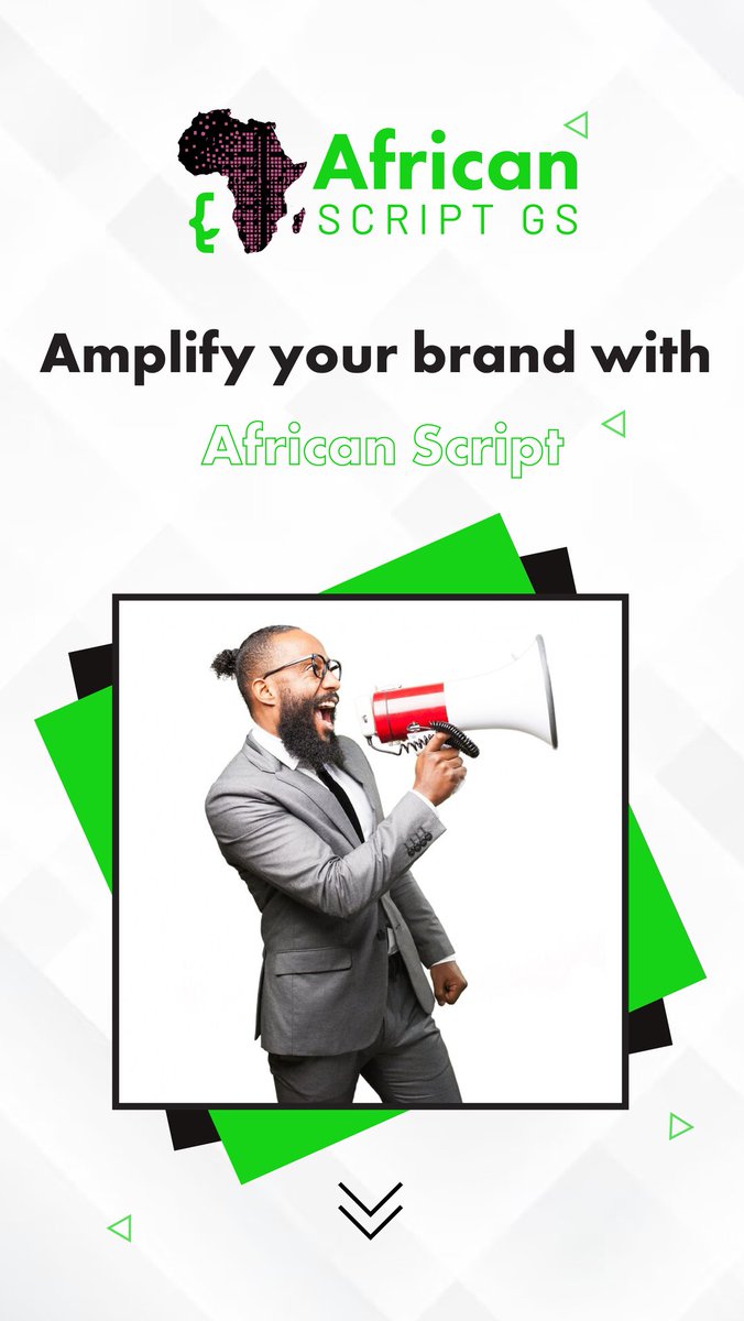 africanscript's tweet image. Amplify your brand with African Script.🚀Let us take your digital presence to the next level with our tailored strategies, creative solutions, and a passion for innovation #BrandAmplification #DigitalMarketing #AfricanScript #InnovateWithUs #kasmuel #murima #MoiUniversity #alai