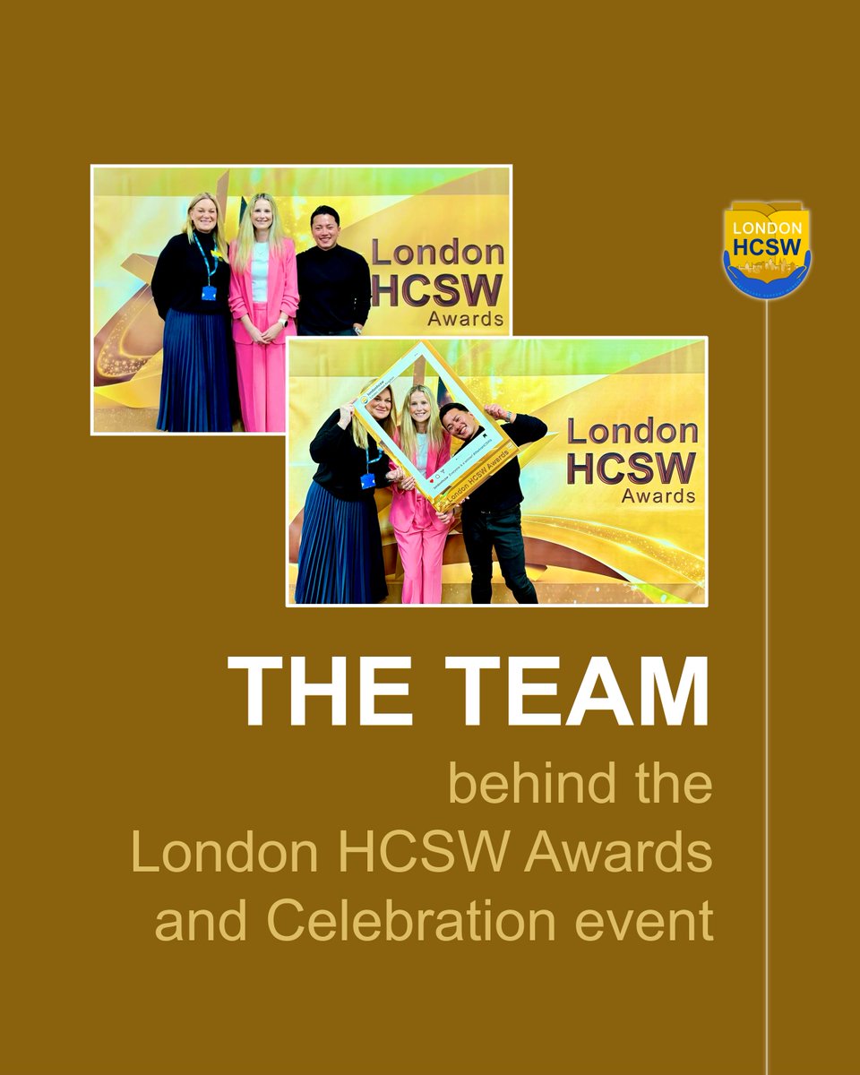It takes a team to make magic happen!

A big shoutout to the London HCSW Programme team and everyone who supported and worked behind the scenes to bring the London HCSW Awards and Celebration 2024 to life. #WeAreHCSWs #LondonHCSW #EventTeam