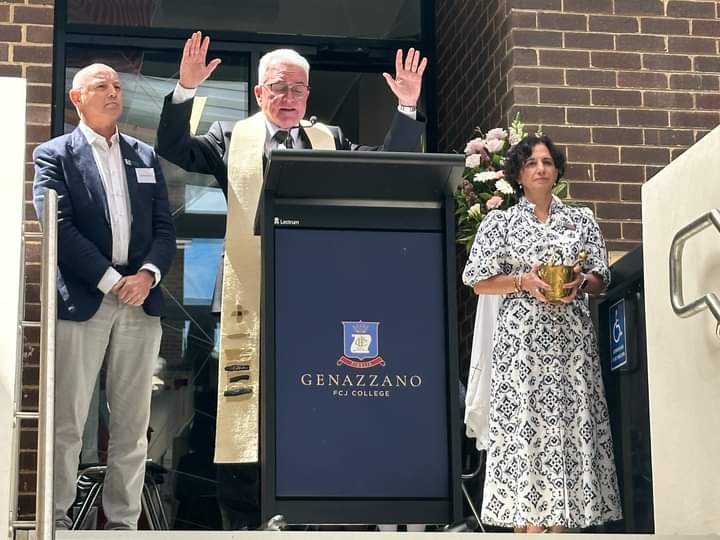 Yesterday, we officially reopened the Student Services Building with a beautiful blessing ceremony.

We're so excited for our school community to enjoy this incredible space including the new Winter Garden and statue of Marie Madeleine d'Houet.   

#GirlsEducation
 #Melbourne