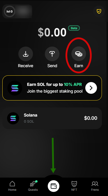 🧵 2/4 Stake in Just 3 Clicks!

1️⃣ "Wallet" → "Earn" 💰
2️⃣ Choose "Available" (up to 10% APR) 🤑
3️⃣ Enter amount → "START EARNING" ✔️

It's that simple! 🤩