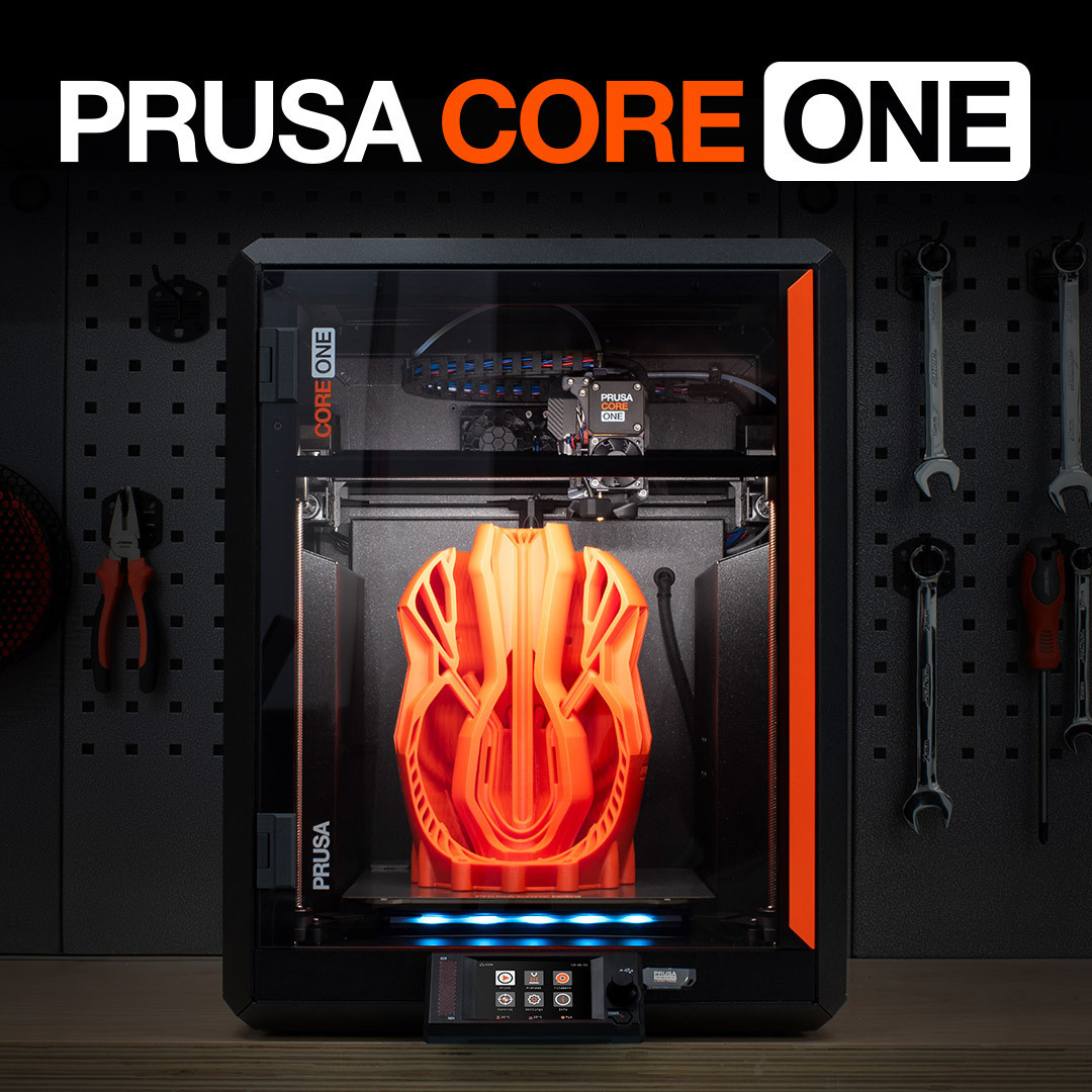 Prusa3D's tweet image. Introducing Prusa CORE One – our fully enclosed CoreXY 3D printer with active chamber temperature control! 🎉
blog.prusa3d.com/introducing-pr…
It’s precise, fast, and reliable, handling everything from PLA to Nylon with incredible print quality and high dimensional accuracy. We've packed…