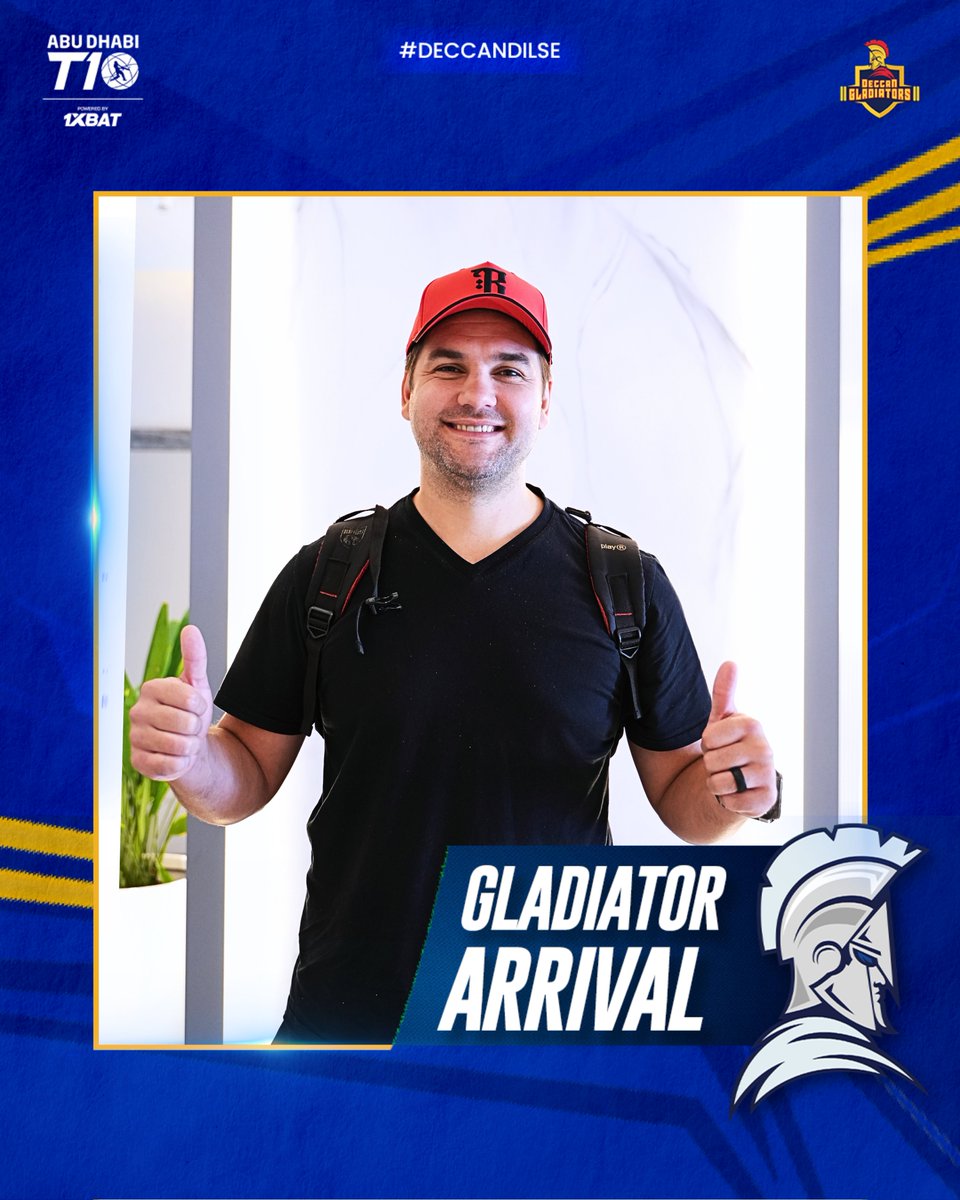Deccan Gladiators tweet media