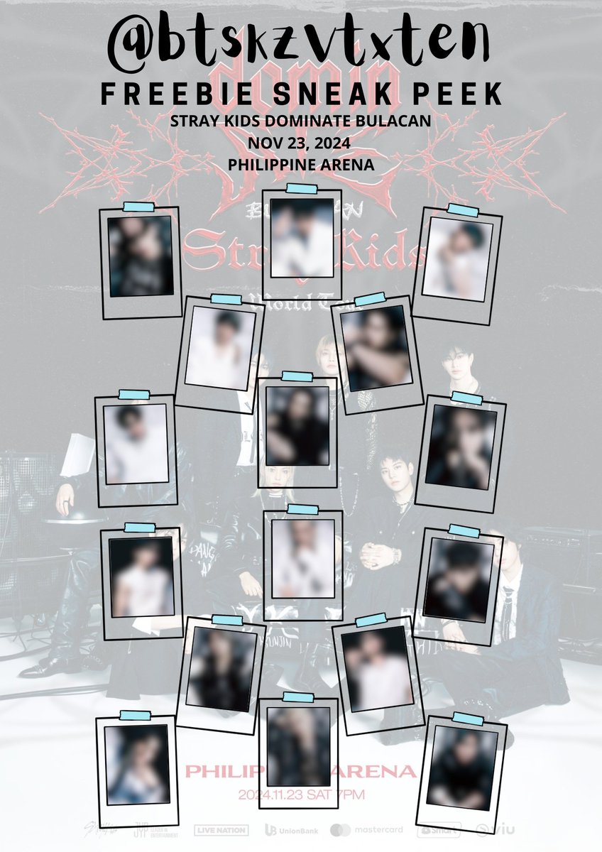 DOMINATE IN BULACAN FAN SUPPORT

RANDOM FANMADE PHOTOCARD

⟢ mbf: @btskzvtxten
⟢ like &amp; rt this post
⟢ 1:1 freebie (can not ask for a friend)
⟢ will not give if di maayos ang pagkakahingi
⟢ show proof of following

#dominATE_BULACAN #StrayKids_dominATE #StrayKids