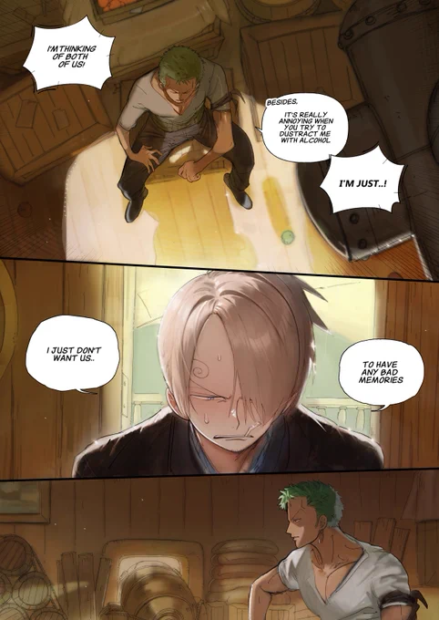 The Deal &amp; The Meal (All 59P)   

P13-P15

#ゾロサン #zosan 