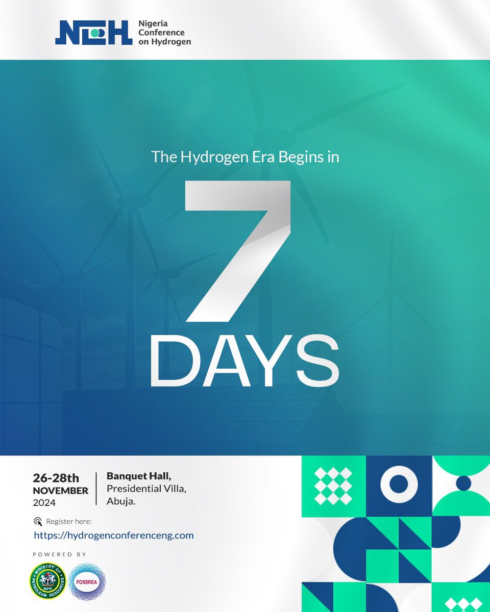 Hydrogen_Ng's tweet photo. Down to 7 days!

Are you ready for This?

You can still register via this link 🔗 
https://t.co/93xBYe72AB https://t.co/CF6HIi5bLV