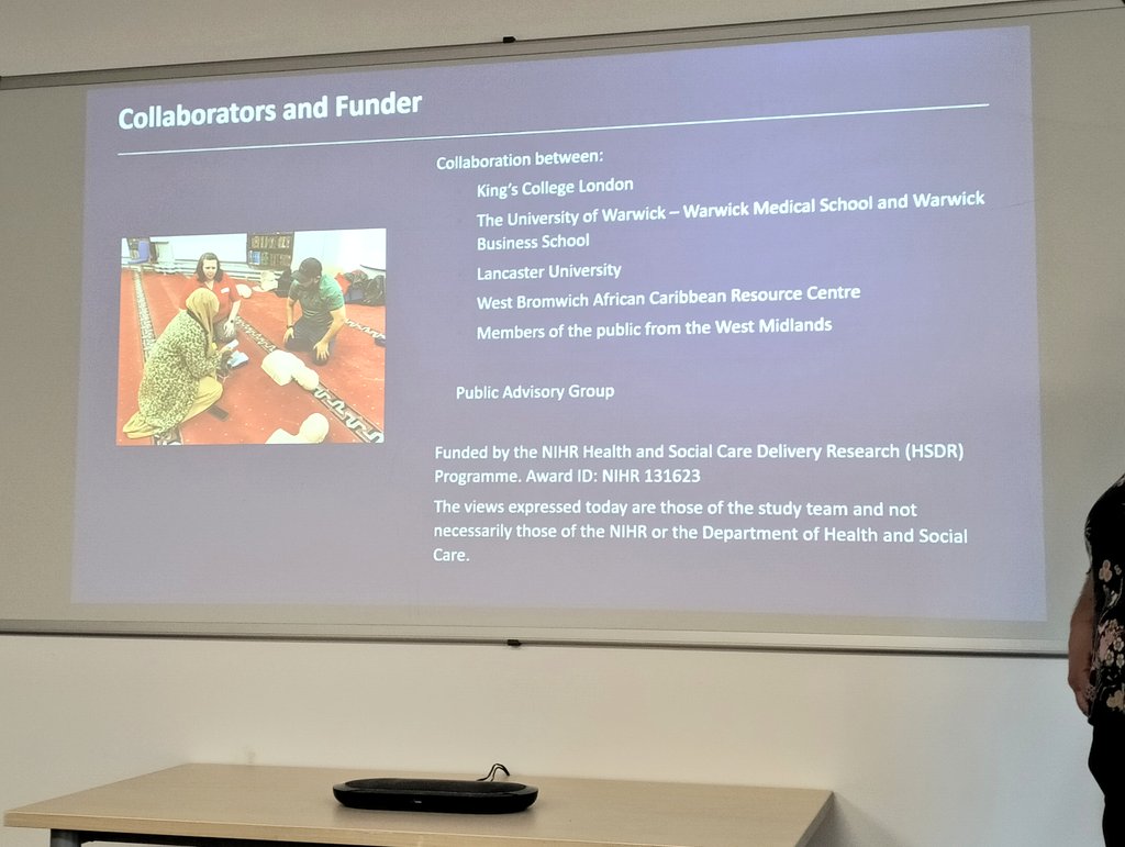 Amazing 😍 to have participants &amp; stakeholders of the FACT Study in the same space, to share the research results warwick.ac.uk/fac/sci/med/re…. Privileged to facilitate opportunities for underserved communities to participate, &amp; to be selected as a member of the Public Advisory Group.