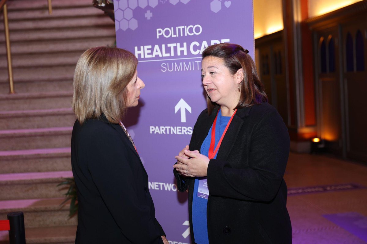 EURORDIS-Rare Diseases Europe (@eurordis) on Twitter photo At <a href="/POLITICOEurope/">POLITICOEurope</a> Health Summit, <a href="/VirginieBrosF/">VirginieBrosF</a> met with <a href="/SKyriakidesEU/">Stella Kyriakides</a> who called for the continued building of a robust European Health Union that supports all EU citizens, including those with rare diseases, and making sure the health budget remains strong in the next cycle. At <a href="/POLITICOEurope/">POLITICOEurope</a> Health Summit, <a href="/VirginieBrosF/">VirginieBrosF</a> met with <a href="/SKyriakidesEU/">Stella Kyriakides</a> who called for the continued building of a robust European Health Union that supports all EU citizens, including those with rare diseases, and making sure the health budget remains strong in the next cycle.