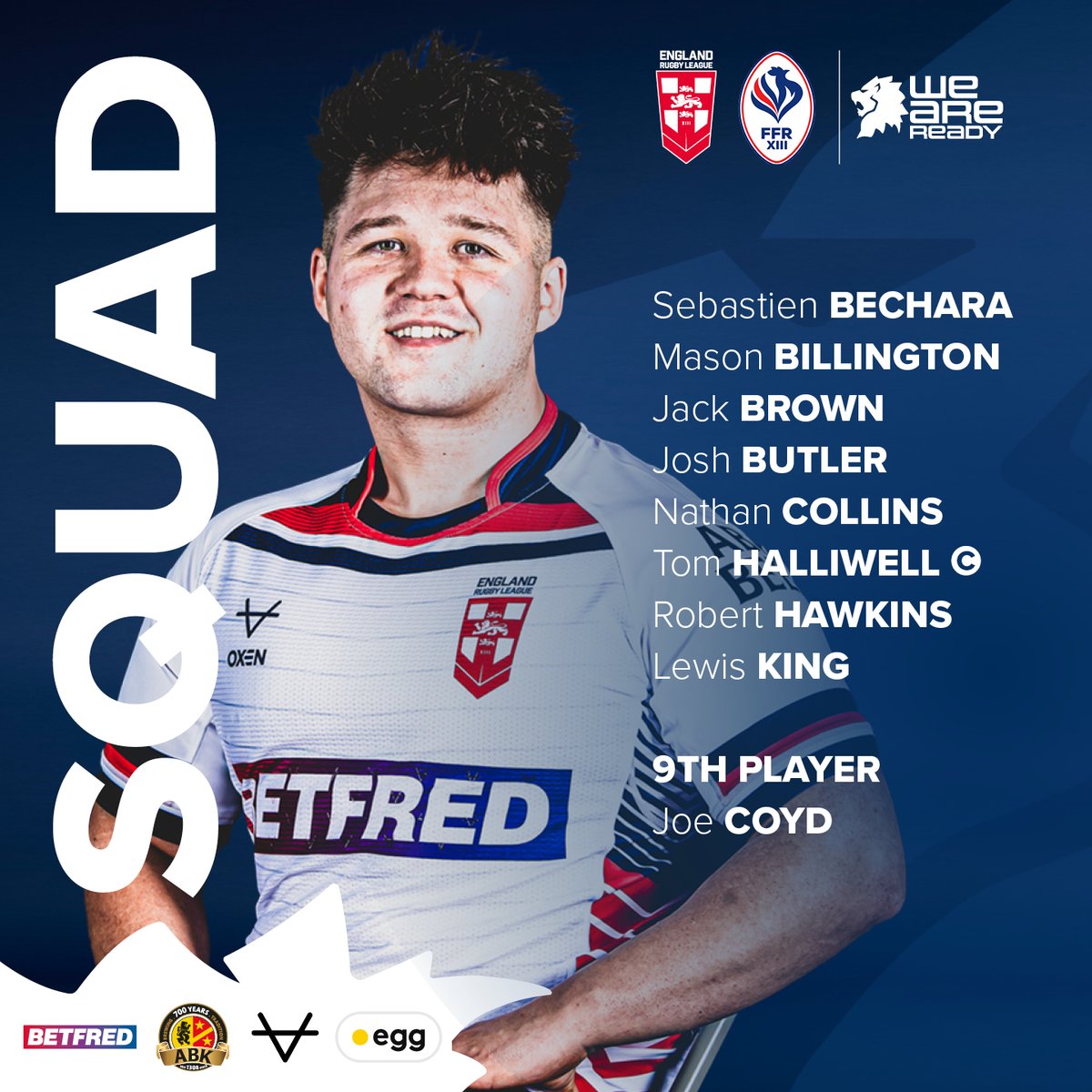 🏴󠁧󠁢󠁥󠁮󠁧󠁿 Your #EnglandRL Wheelchair squads to face Spain and France!