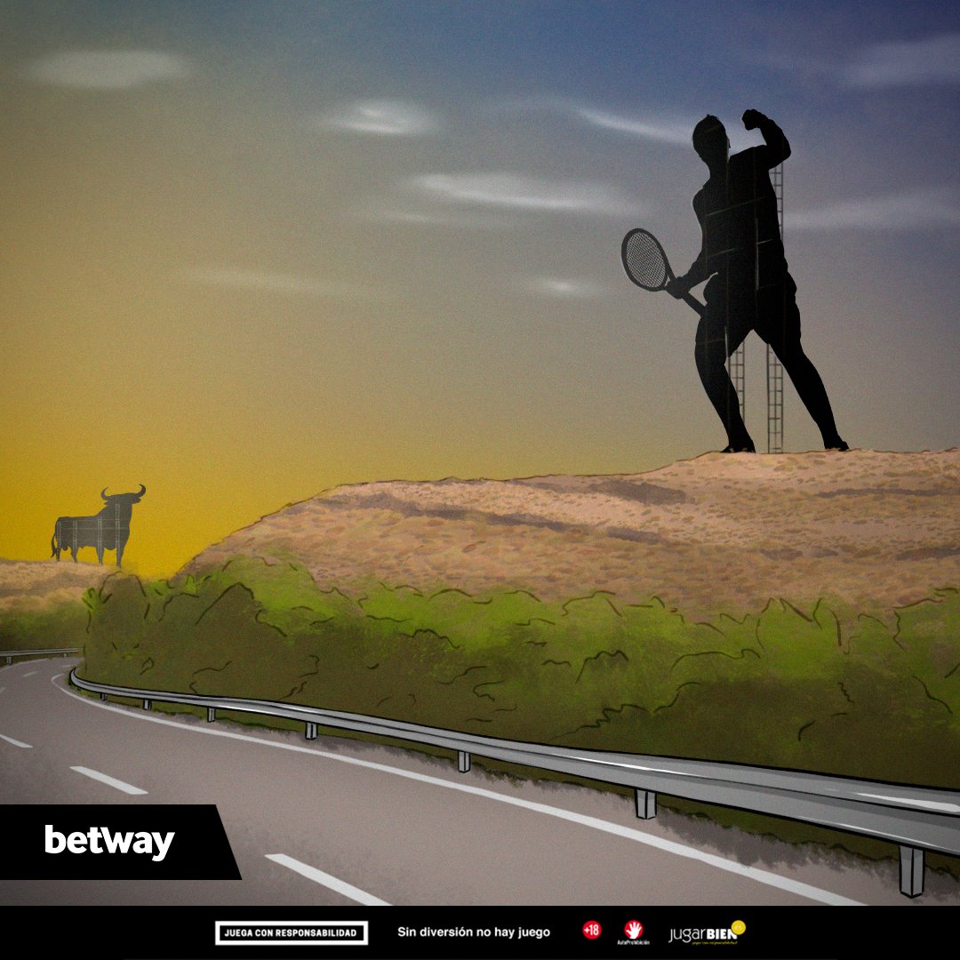 betwayes's tweet photo. En la semana de la despedida de #RafaNadal te proponemos una idea…🐂 + 🎾+ 🐂+ 🎾

🤔 ¿Y si le convertimos en un símbolo de la geografía española?

#GraciasRafa https://t.co/hsoDYt6alt