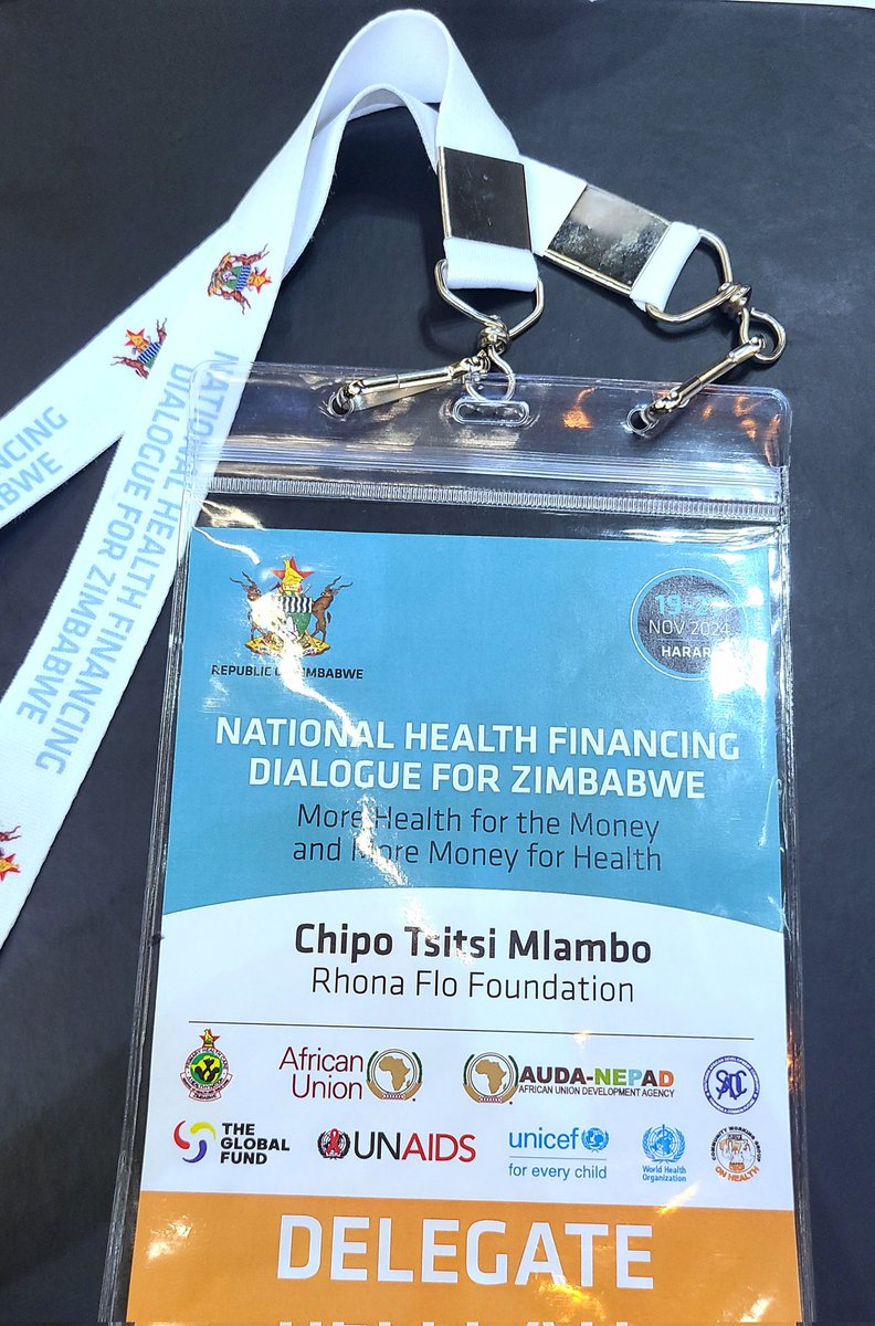 Representing <a href="/RhonafloF/">RhoNaFlo Foundation</a> and the many children burdened by early motherhood (#teenmoms) at the National Health Financing Dialogue for Zimbabwe. 
"More Health for the Money and more Money for Health"
#263birthstories 
#nowomanshoulddiegivingbirth 
#safebirth