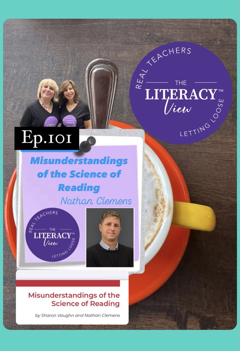 High Five Literacy (@faithborkowsky) on Twitter photo ***BRAND NEW***
The Literacy View 🔥🔥🔥
Episode 101
The One About…
Misunderstandings of the Science of Reading with <a href="/DrNathanClemens/">Nathan Clemens</a> 🎯
YouTube: 👀
youtu.be/3jx1ef7i-as?si…
Podcast: 🎧
podcasts.apple.com/us/podcast/the…
#theliteracyview #realteachers #lettingloose #nobsbestie #nobs ***BRAND NEW***
The Literacy View 🔥🔥🔥
Episode 101
The One About…
Misunderstandings of the Science of Reading with <a href="/DrNathanClemens/">Nathan Clemens</a> 🎯
YouTube: 👀
youtu.be/3jx1ef7i-as?si…
Podcast: 🎧
podcasts.apple.com/us/podcast/the…
#theliteracyview #realteachers #lettingloose #nobsbestie #nobs