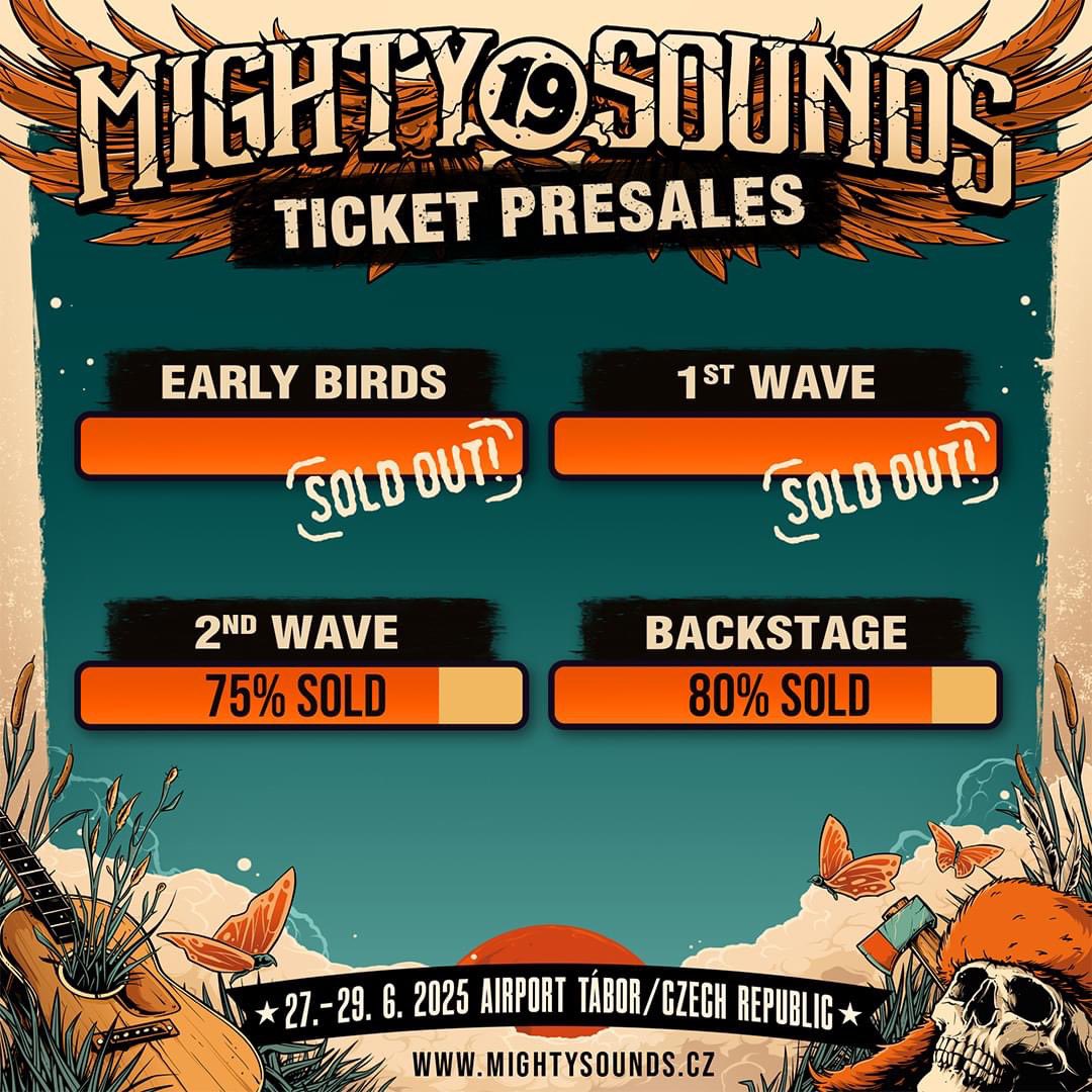 MightySounds's tweet image. ❗️ Dear friends,
@irierevoltes have shuffled our ticket numbers a bit so we are posting an update earlier than you are used to. 🔥⏳

It’s not worth the wait! 🏃‍♂️💨

🎫 Tickets: bit.ly/MightyTickets2…

➖➖➖

📍 Mighty Sounds 2025
📅 June 27-29, 2025
🇨🇿 Tábor, CZ