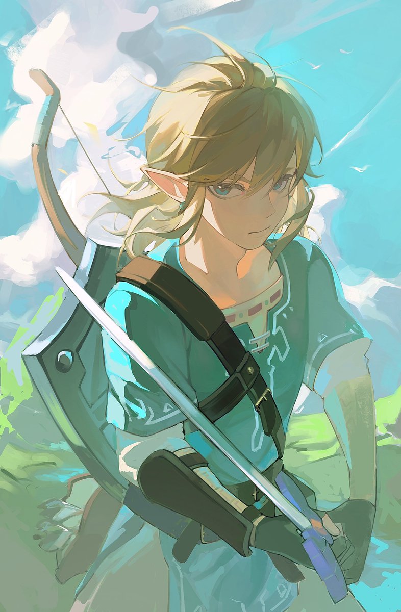 尝试改了半年前的图
 #ゼルダの伝説 #TheLegendOfZelda #Link