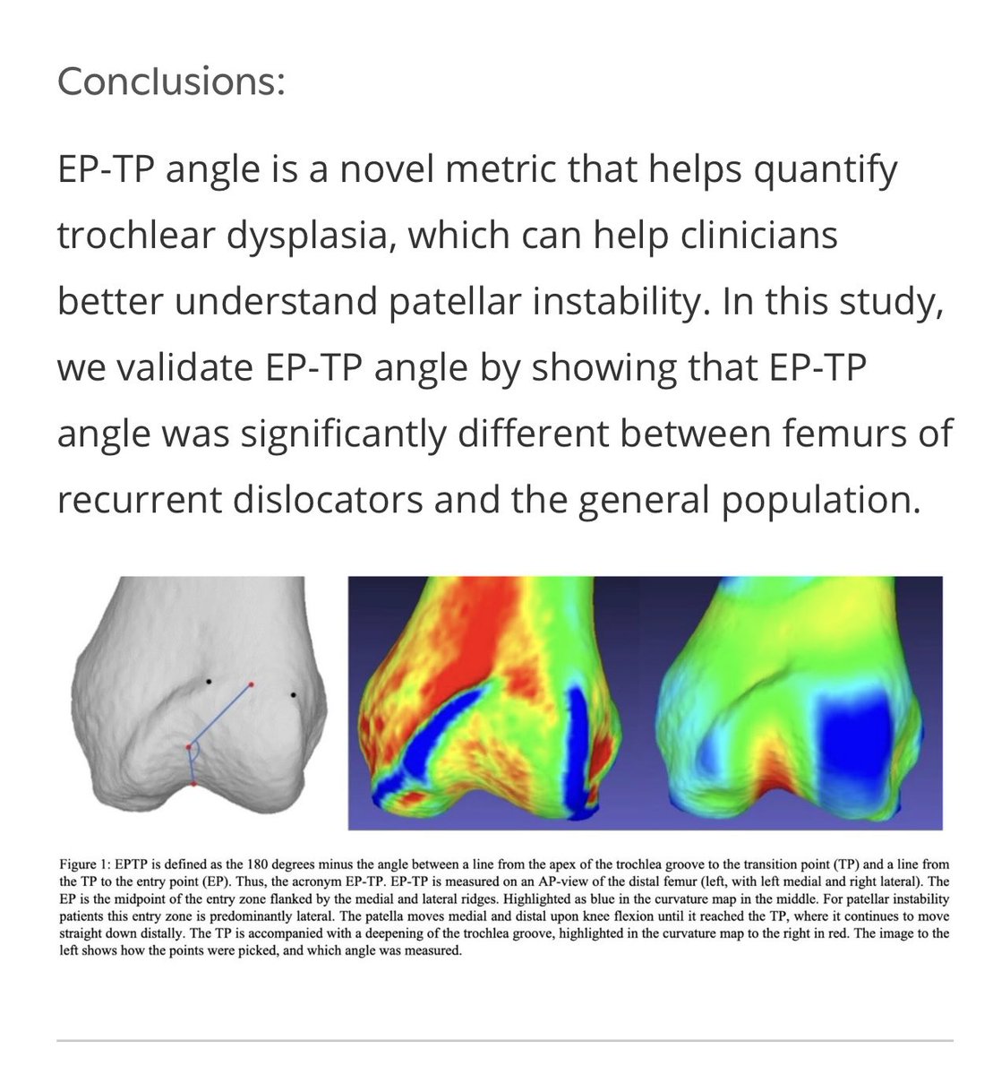 From Nancy Park et al, poster at AOSSM 2024