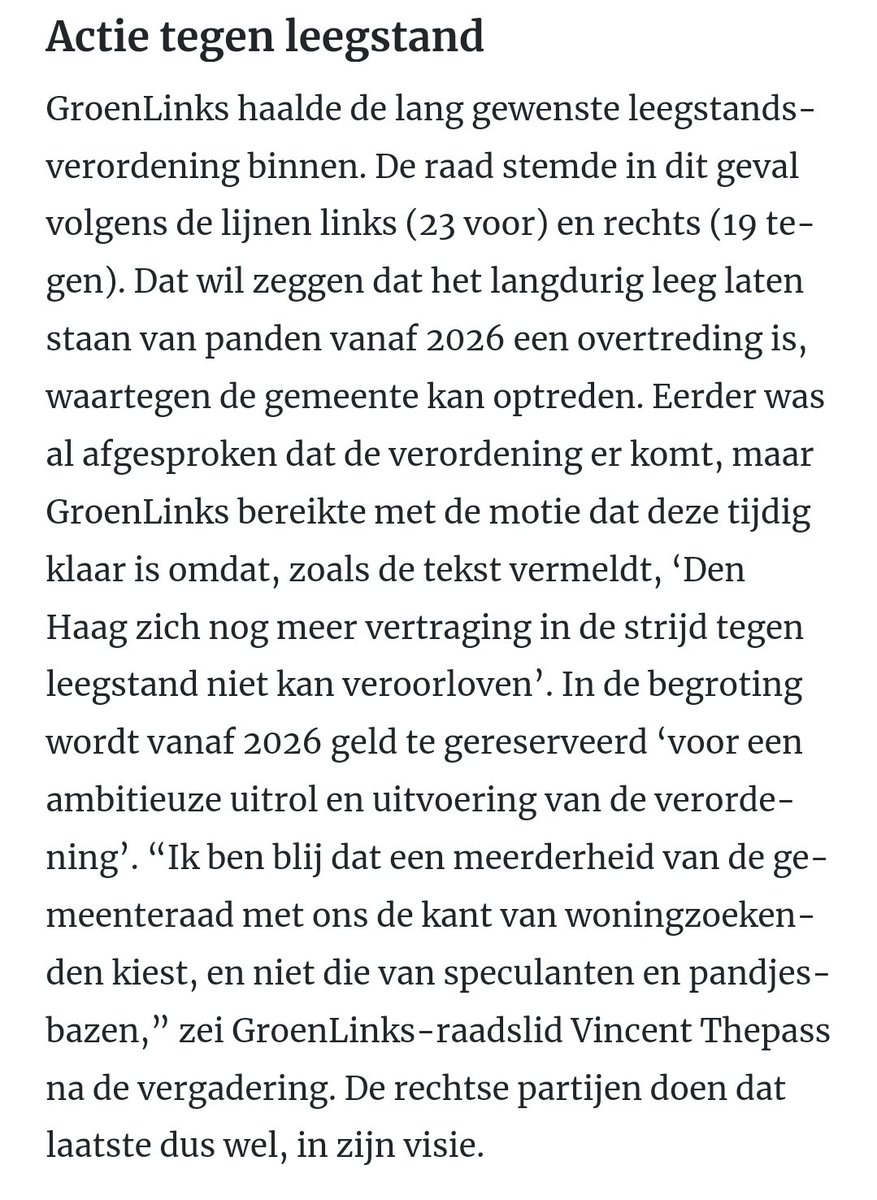 Nu ook <a href="/hplrosenberg/">Herman Rosenberg</a> in <a href="/DenHaagCentraal/">Den Haag Centraal</a> over de verordening 👇

denhaagcentraal.net/nieuws/geen-re…