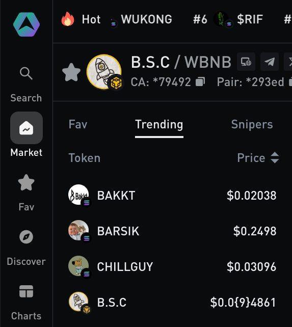 B_S_C_COMMUNITY's tweet photo. B.S.C. is trending HOT 4 on @AveDexCom  🔥
BUILDING STRONG COMMUNITY continues to grow and expand the space! https://t.co/s2jGBMbKpT
#BNB #BNBCHAIN #CZ https://t.co/ne98JEylUY