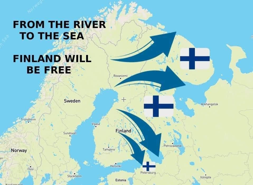 nohybaj's tweet photo. 🇺🇦 Po 1000 dňoch naberá význam “od rieky k moru” nové kontúry 🇫🇮 #tisic #nohybaj #free https://t.co/3J6xvAz0Xy