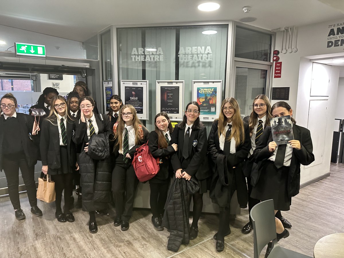 Our year 11 GCSE Drama pupils took a trip out to watch Black Eyed Theatre Company's performance of Dracula. A good time was had by all and some amazing design and creative choices for our pupils to write about for their examination in the summer.