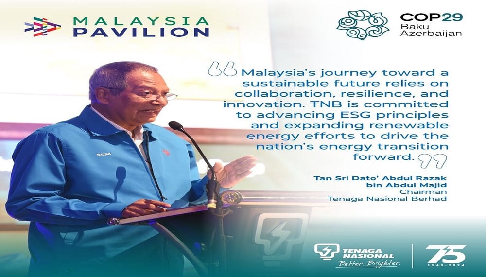 A Vision for Sustainable Energy: Insights from COP29 with TNB dlvr.it/TGGFvY #Featured #TechnologiesAndInnovation #COP29 #NetZeroCarbon