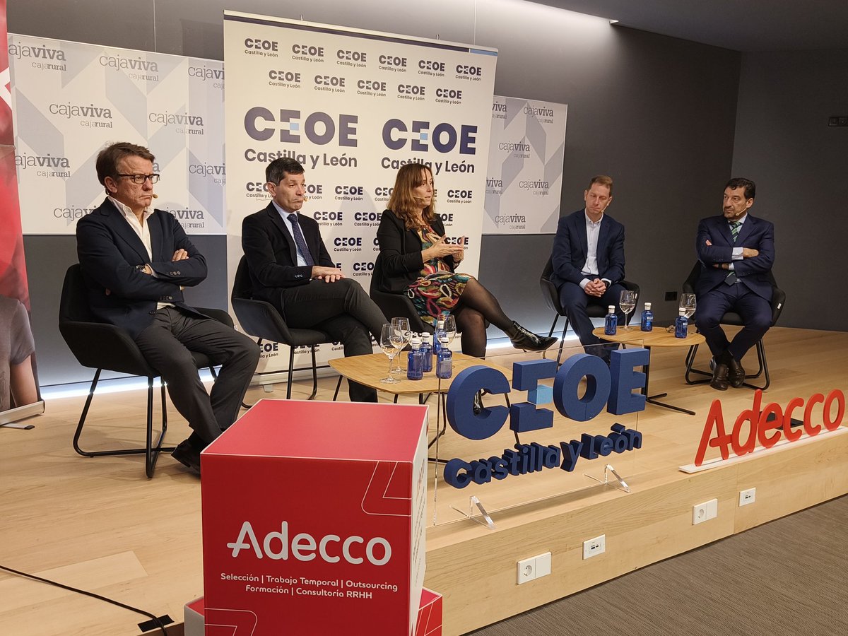 <a href="/Ibermutua/">Ibermutua</a> <a href="/adecco_es/">Adecco</a> <a href="/CajavivaCRural/">CajavivaCajaRural</a> <a href="/CEOEAvila/">CEOE Ávila</a> <a href="/FAEBurgos/">Confederación de Asociaciones Empresariales FAE</a> <a href="/feleleon/">FELE Empresas de León</a> <a href="/CeoePalencia/">CEOE Empresas Palencia</a> <a href="/ceoecepymesa/">CEOE-CEPYME Salamanca</a> <a href="/FES_Segovia/">FES Empresas Segovia</a> <a href="/FOES_SORIA/">FOES</a> <a href="/CEOEValladolid/">CEOE Valladolid</a> <a href="/TeresaCetulio/">TeresaCetulio</a> <a href="/anortesegovia/">Andres Ortega</a> Gracias Olimpia del Águila <a href="/CEOE_ES/">CEOE</a>; Jesús Martínez #GrupoNB; <a href="/paco_hevia/">Francisco Hevia</a> <a href="/Gullon_ES/">Galletas Gullón</a>, Daniel Cuadrado <a href="/Michelin/">Michelin</a> y <a href="/BlascoDeluna/">Francisco Javier Blasco De Luna</a> #adeccoinstitute por exponer las experiencias empresariales en la gestión del #absentismo