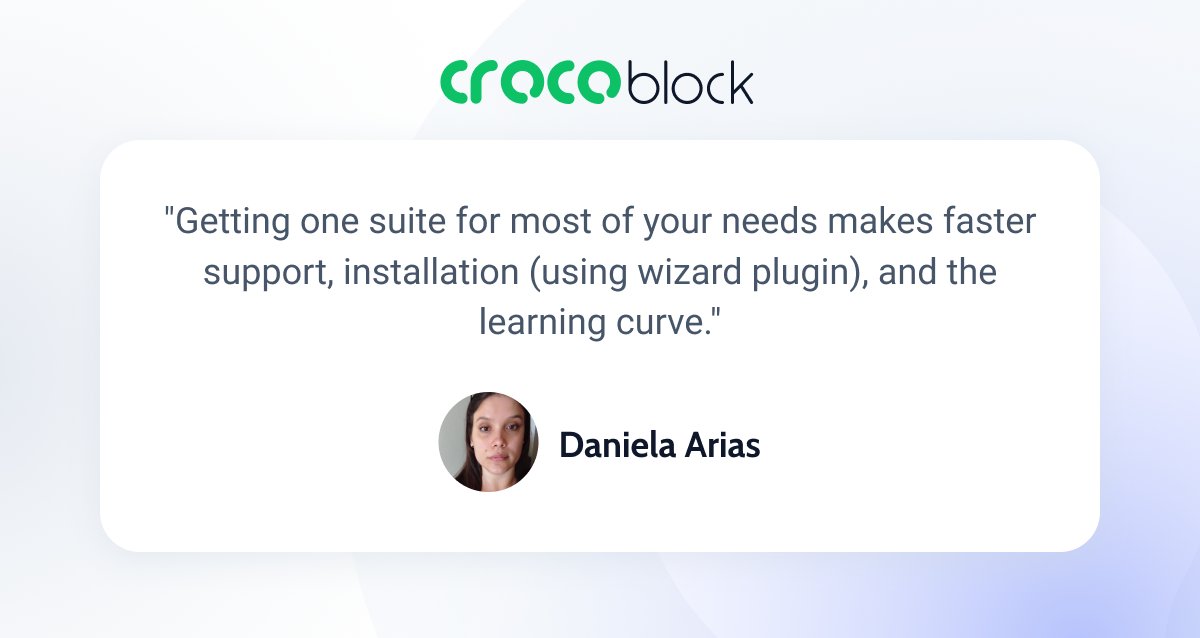 MRcrocoblock's tweet image. We&apos;re thrilled to empower agencies with comprehensive solutions!
Thank you for being part of our journey! 🙌✨

out.crocoblock.com/3Cx2ba9

#Crocoblock #JetPlugins #HappyClients