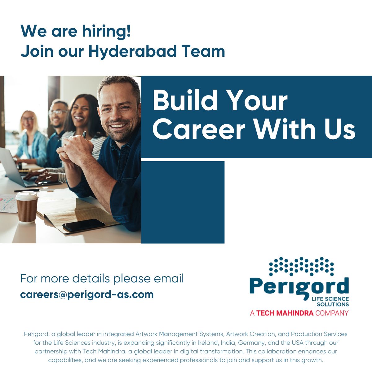 Join Our Growing Team!

Our Hyderabad office is hiring Quality Inspectors and Artwork Designers. 

Why Perigord? We are at the forefront of Artwork Creation, supporting the world's leading life science companies.

Apply Now:  lnkd.in/duTAm3_