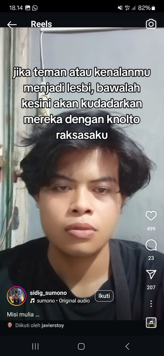 ItBurnsssss's tweet photo. Tw// lesbophobia, rape ment

Can this fugly f4g leave lesbians alone. Scrolling thru his acc and all i see is him wanting to rape lesbians https://t.co/n4pt6a5qVS