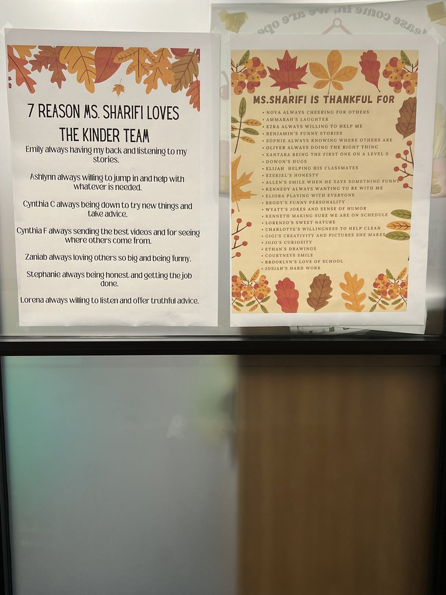 Practicing showing gratitude this month our character trait of the month <a href="/KISDMcElwain/">McElwain Elementary</a>