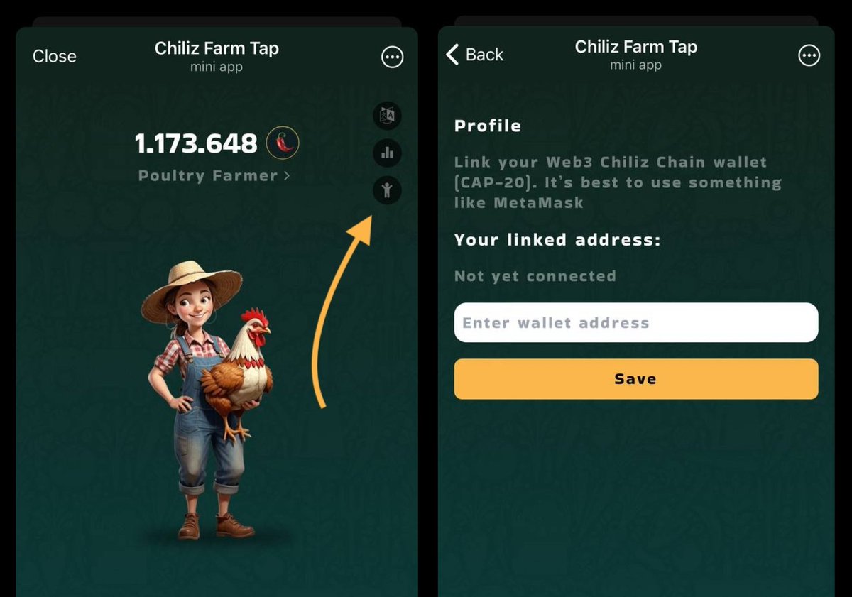 Chiliz Farm: Play & Earn | Mobile Farm Game 🌶️ 🎮 tweet media