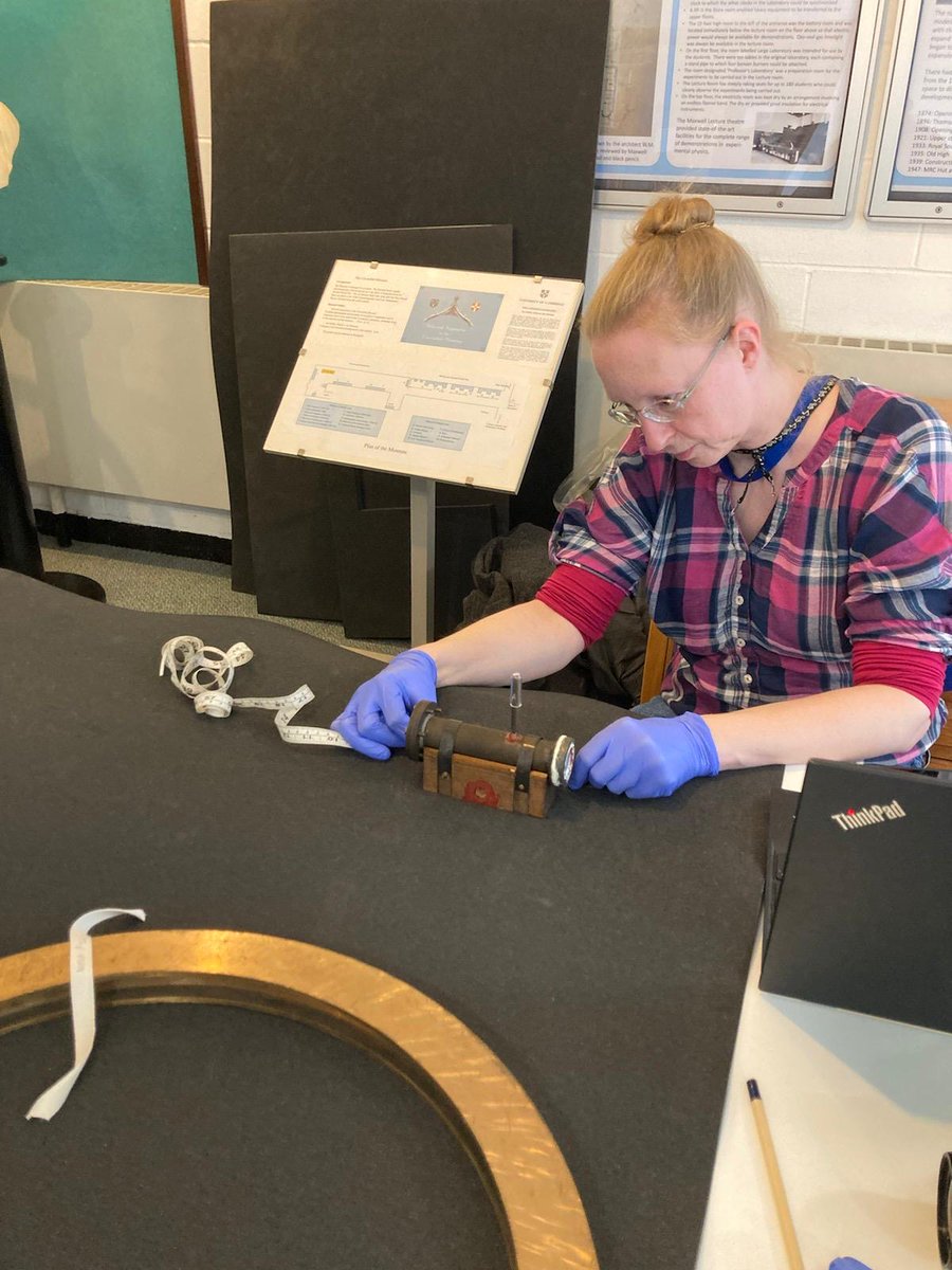 Whipple Museum (@whipplemuseum) on Twitter photo ✨Behind the scenes at the Cavendish Laboratory! <a href="/DeptofPhysics/">Cavendish Laboratory</a>✨
Conservator Deborah condition-checks the Neutron Chamber, preparing for transport to the Whipple for our upcoming exhibition, The Cavendish Laboratory and the Birth of the Atomic Age.
museums.cam.ac.uk/events/cavendi… ✨Behind the scenes at the Cavendish Laboratory! <a href="/DeptofPhysics/">Cavendish Laboratory</a>✨
Conservator Deborah condition-checks the Neutron Chamber, preparing for transport to the Whipple for our upcoming exhibition, The Cavendish Laboratory and the Birth of the Atomic Age.
museums.cam.ac.uk/events/cavendi…
