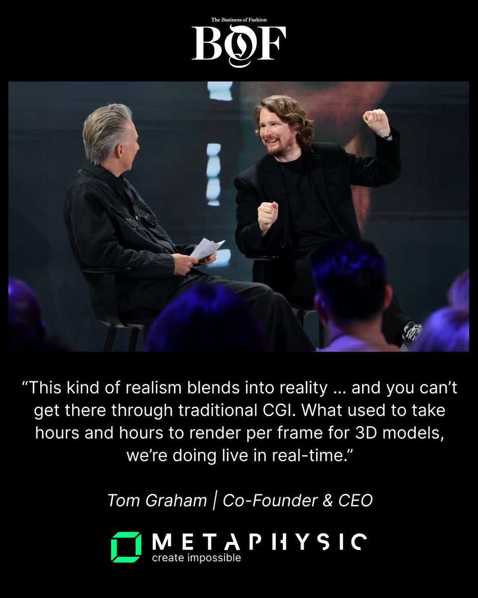 Pushing the boundaries of what’s possible. Tom Graham shares how real-time AI brings lifelike realism to the screen—unlocking creativity and transforming the human art of storytelling.

#Metaphysic #AI